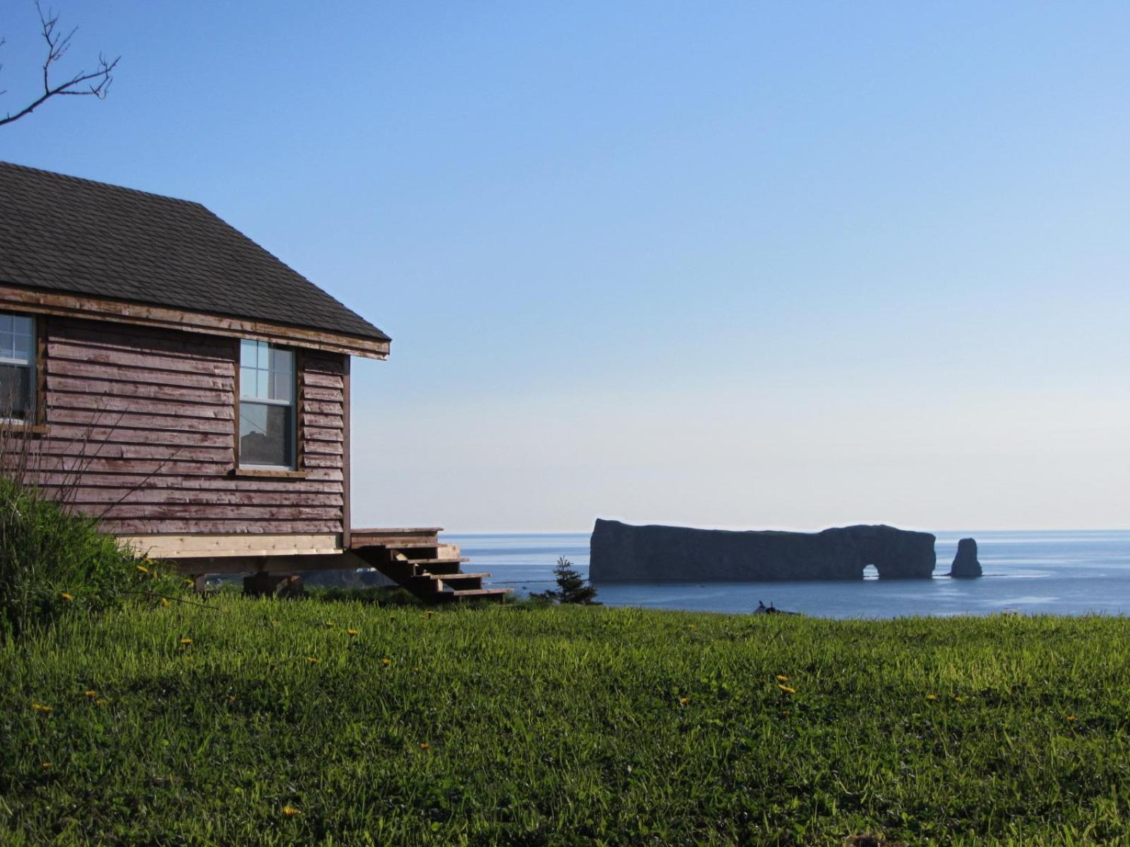 Chalets Nature Ocean Perce Exteriör bild