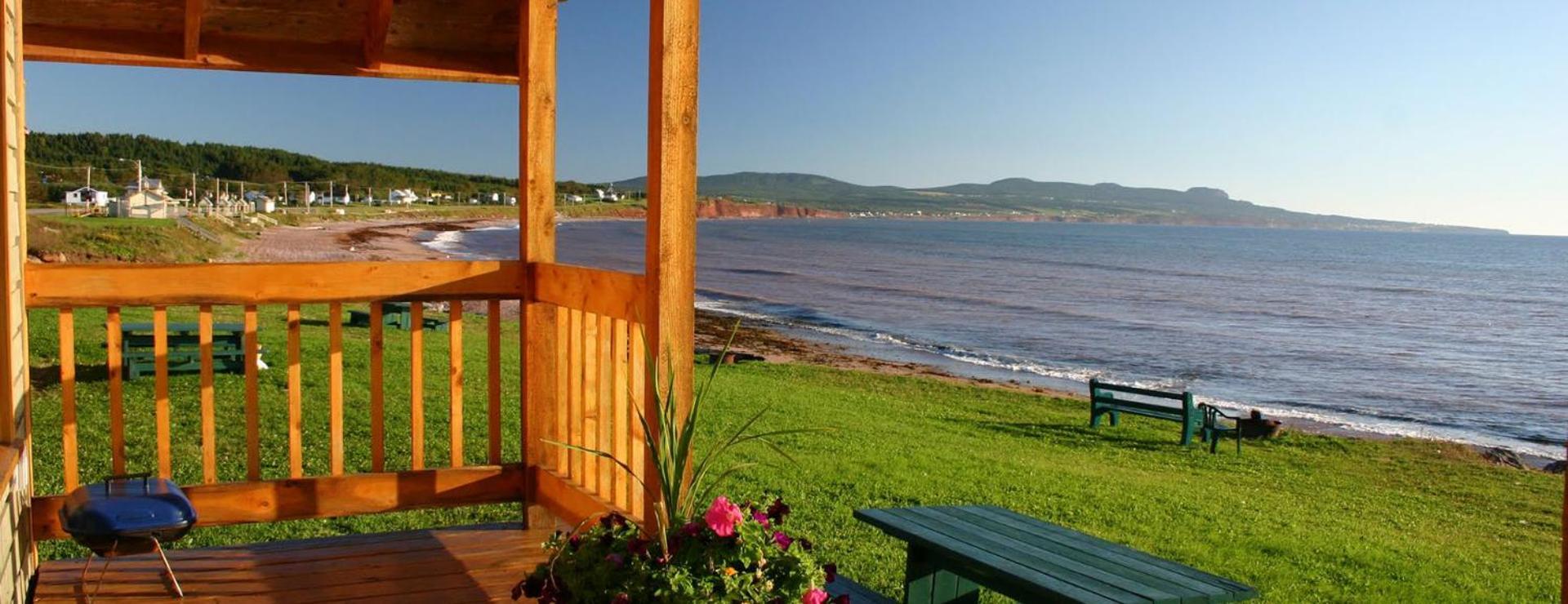 Chalets Nature Ocean Perce Exteriör bild