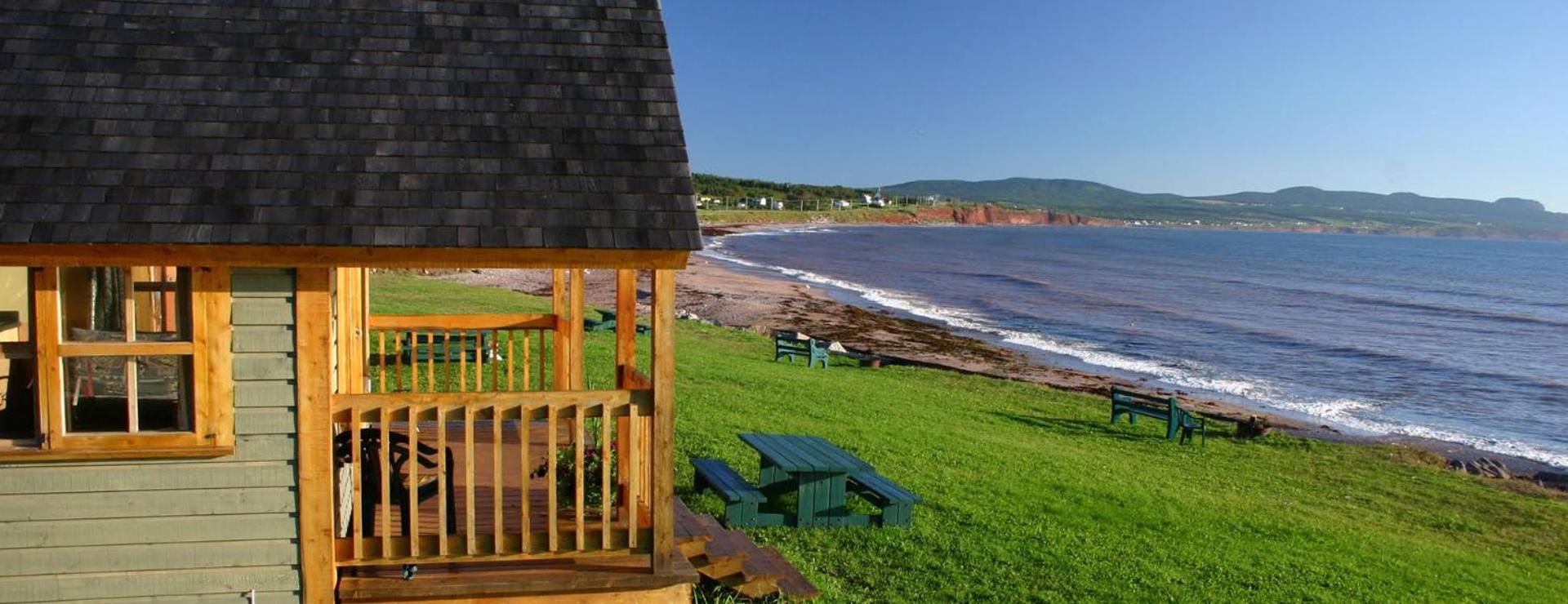 Chalets Nature Ocean Perce Exteriör bild