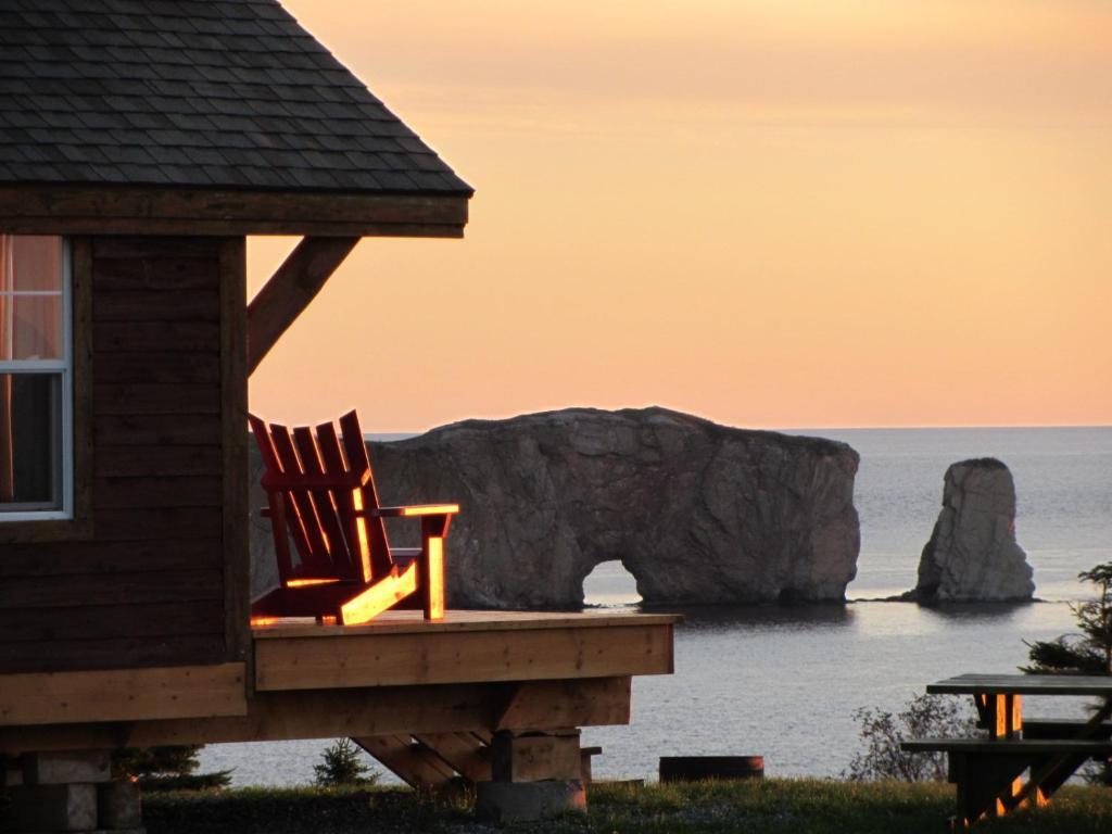 Chalets Nature Ocean Perce Rum bild